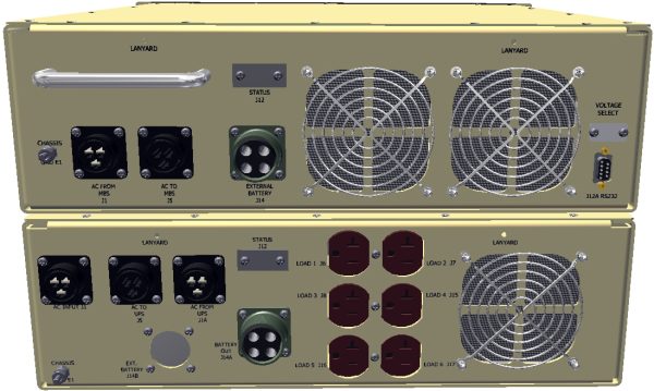 ETI0001-2205E1, 3000 VA, with Battery Drawer, Global Input UPS - Image 3